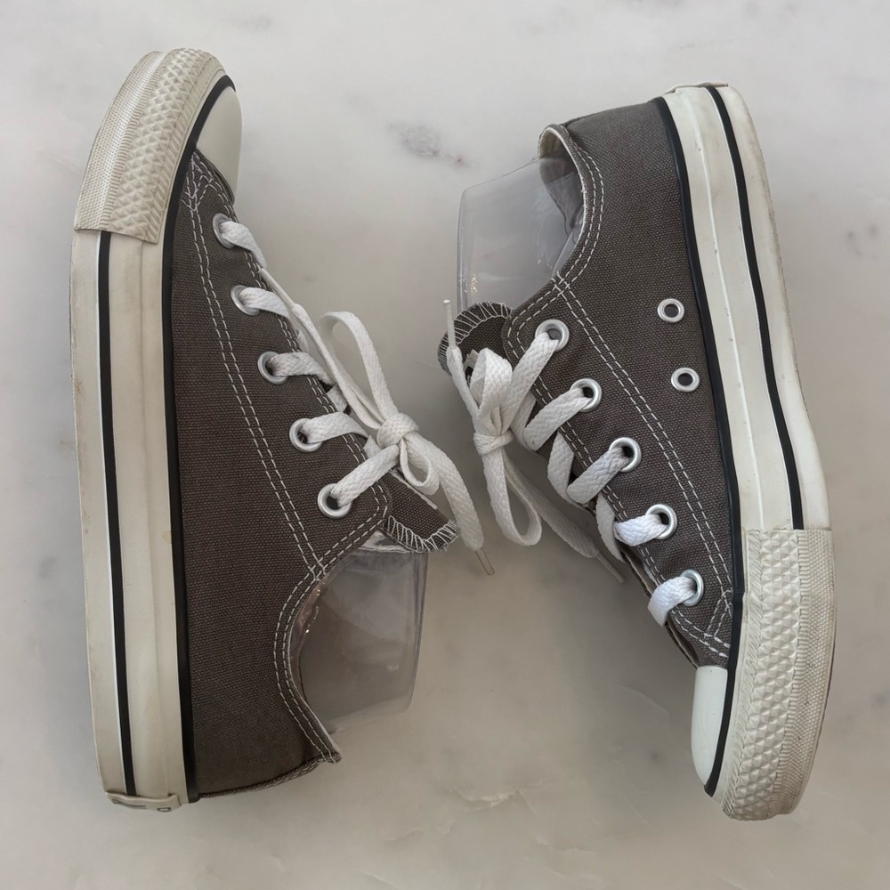 Converse all star low top sneaker Gray size 6 - Picture 5 of 10